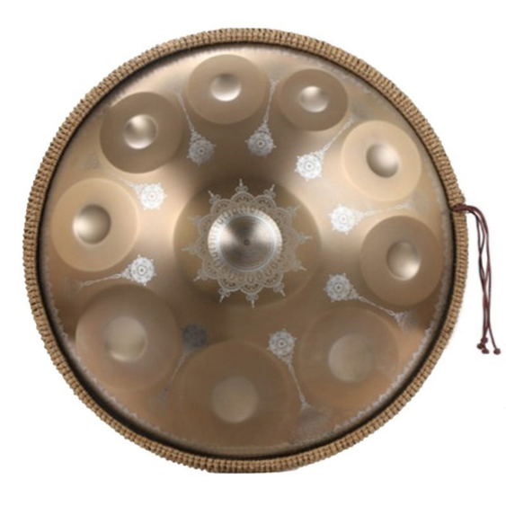 Handpan Mandala 9/10/12 Töne – D-Moll Kurd Mein Handpan