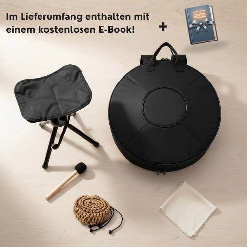 Handpan Einfarbig 9/10/12/14 Töne – D-Moll Kurd Mein Handpan